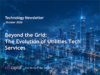 Beyond the Grid: The Evolution of Utilities Tech Services 